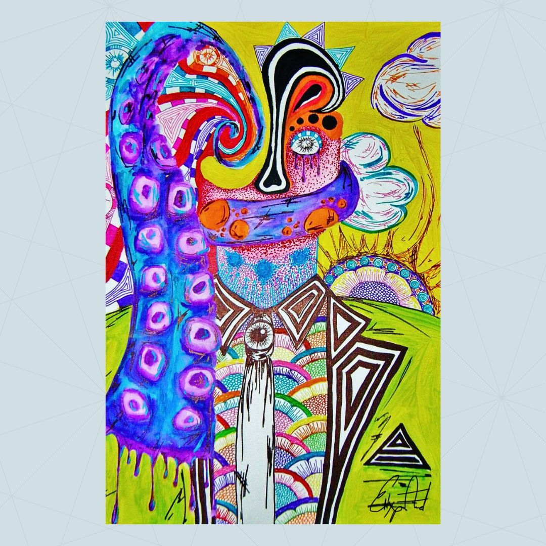 Enter The Dream Dimension Digitally Signed EA Poster