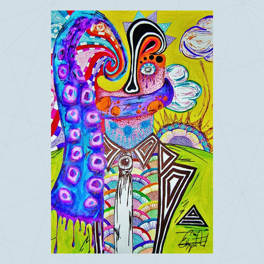 Enter The Dream Dimension Digitally Signed EA Poster