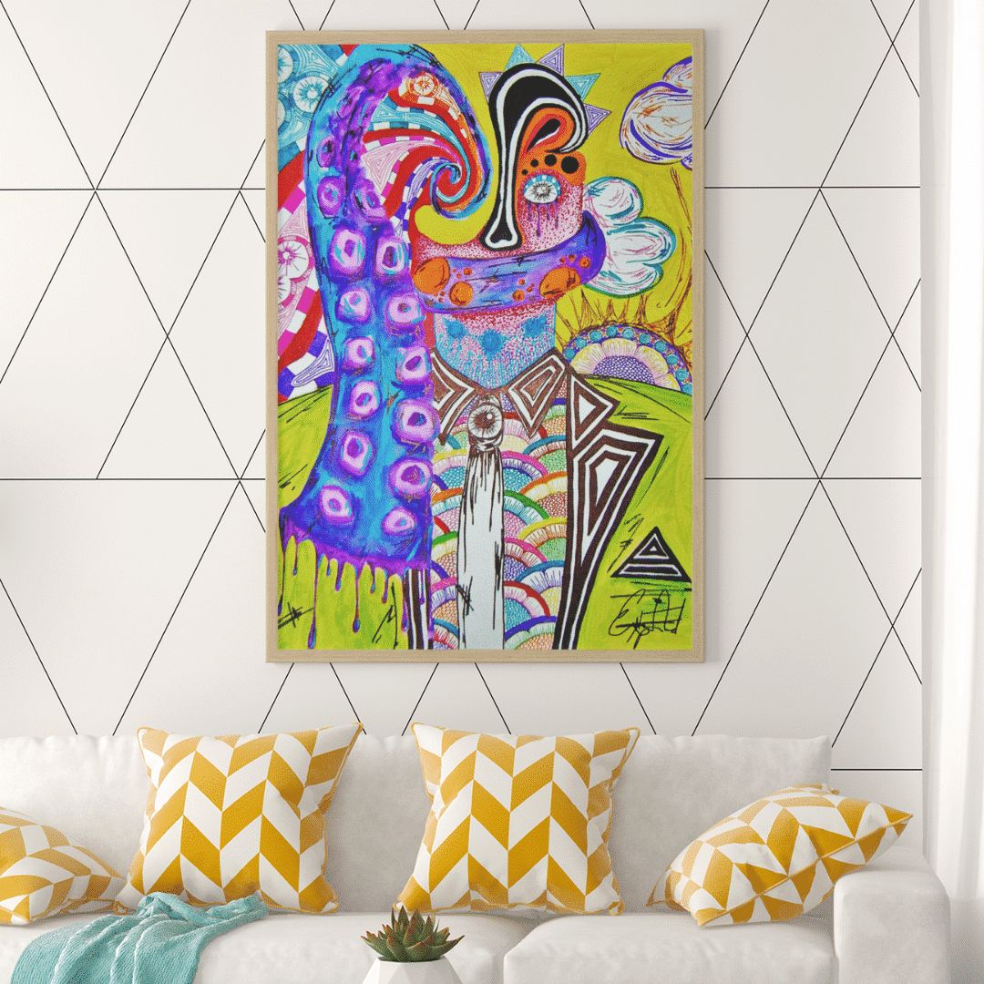 Enter The Dream Dimension Digitally Signed EA Poster
