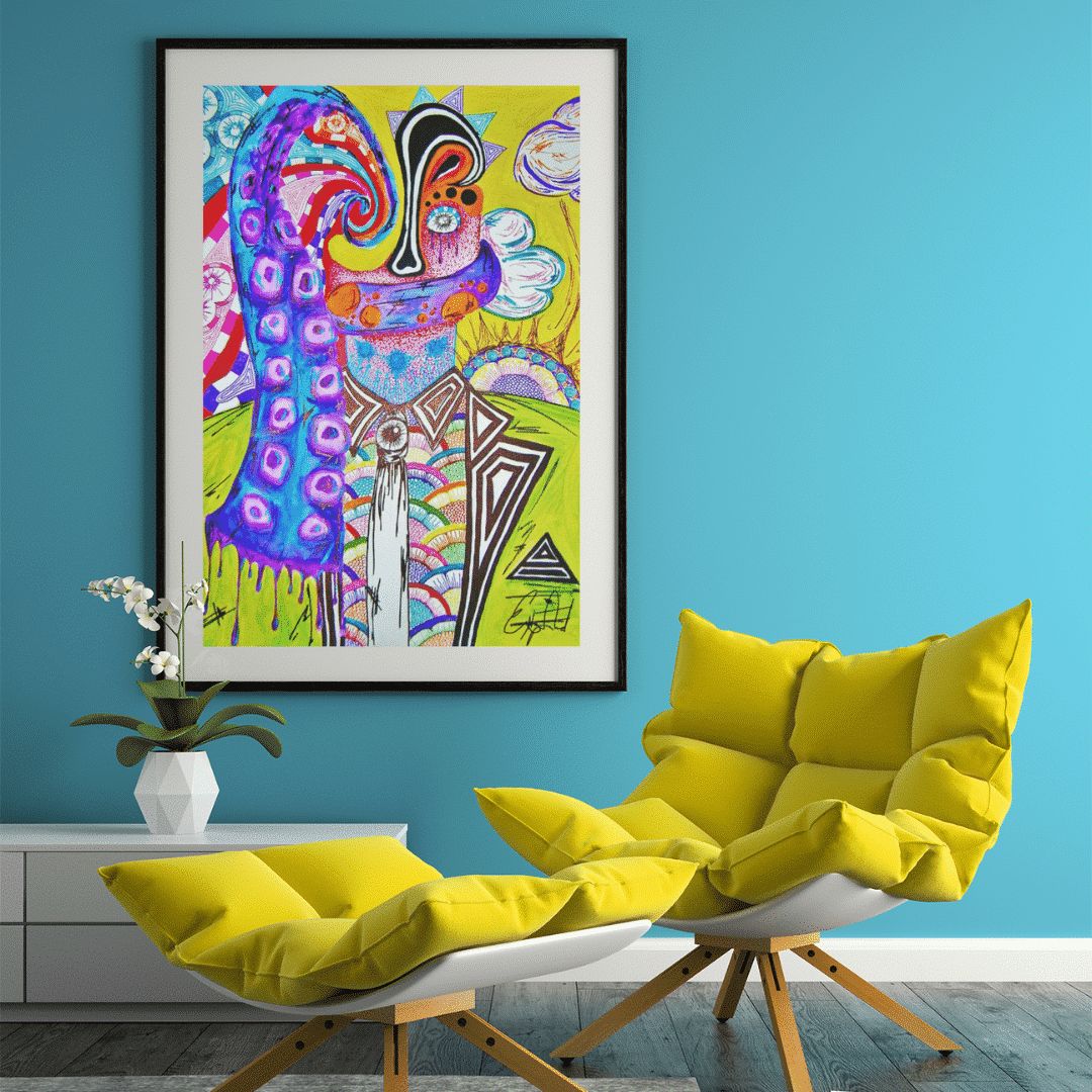 Enter The Dream Dimension Digitally Signed EA Poster