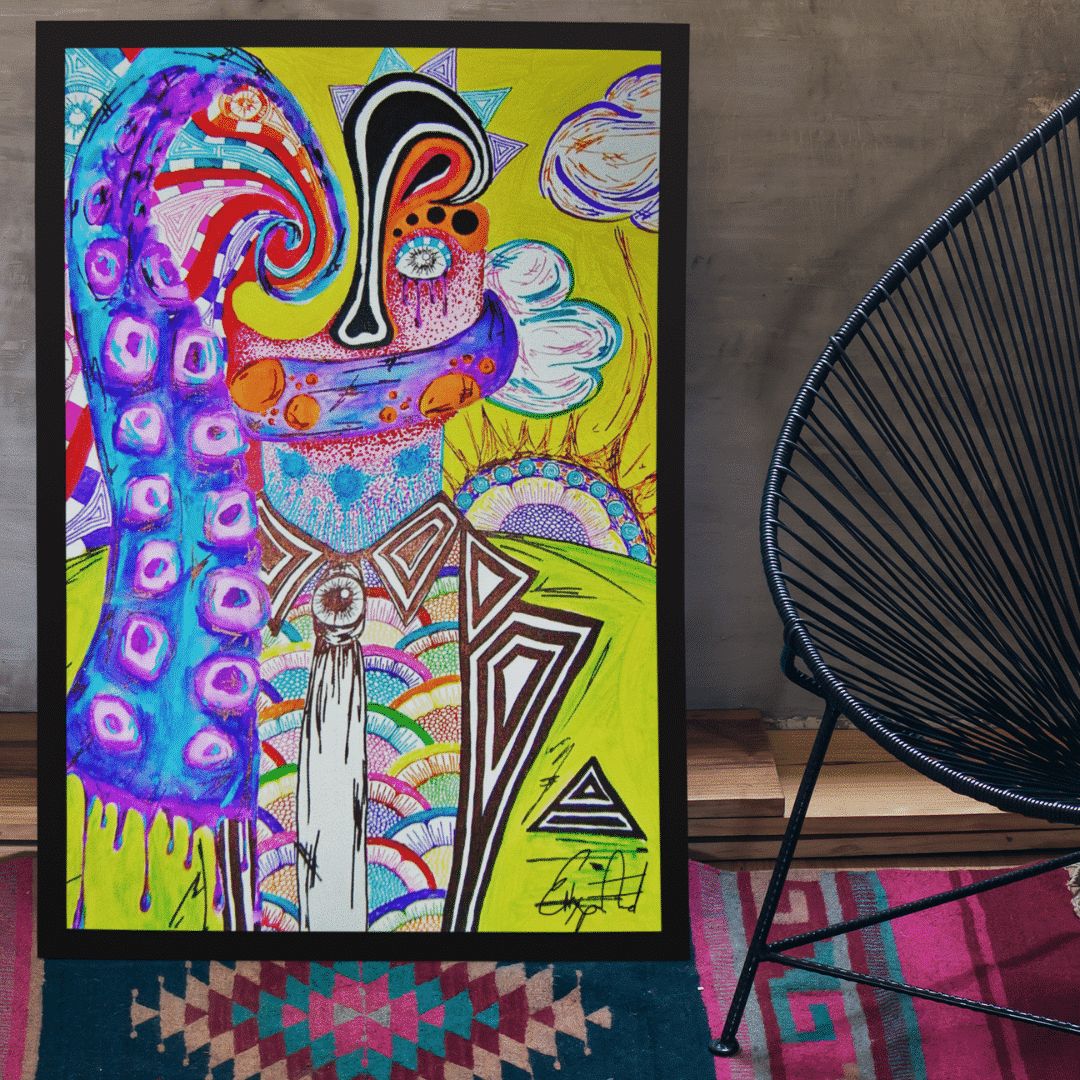 Enter The Dream Dimension Digitally Signed EA Poster