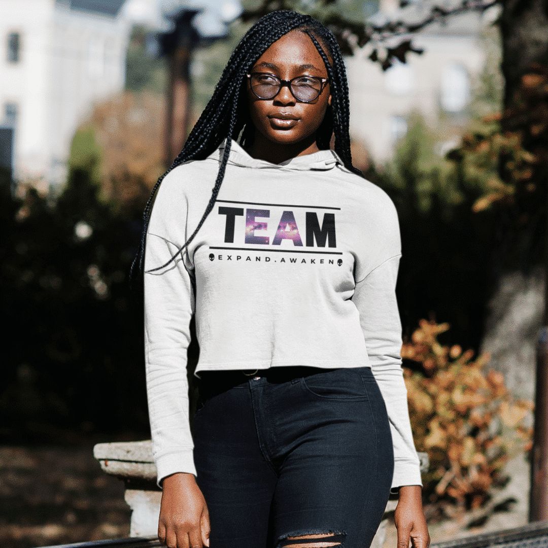 Women’s Cropped Hooded Sweatshirt